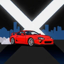 Icono de Pixel X Racer: Drag Racing
